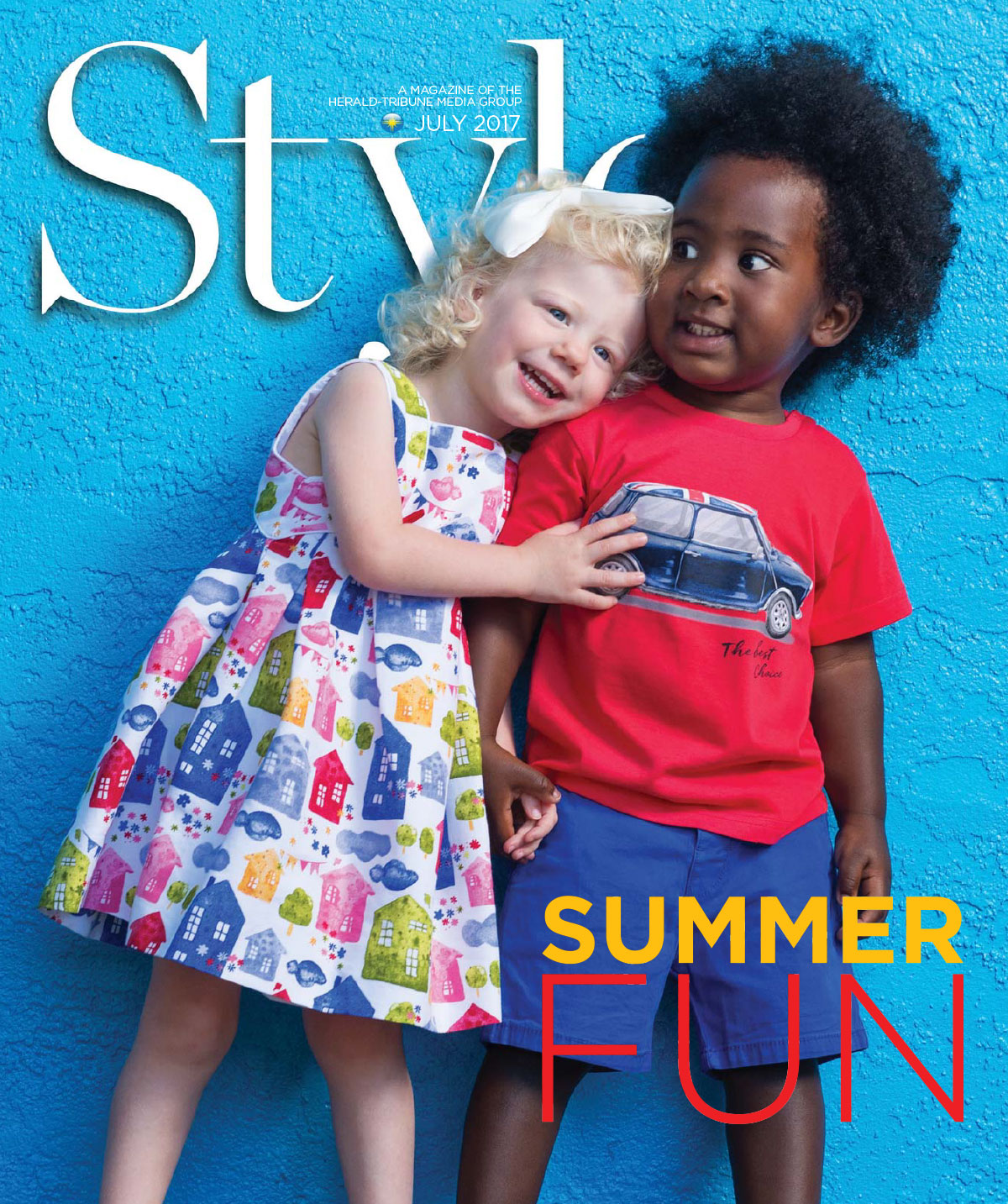 Style Magazine Cover for Summer